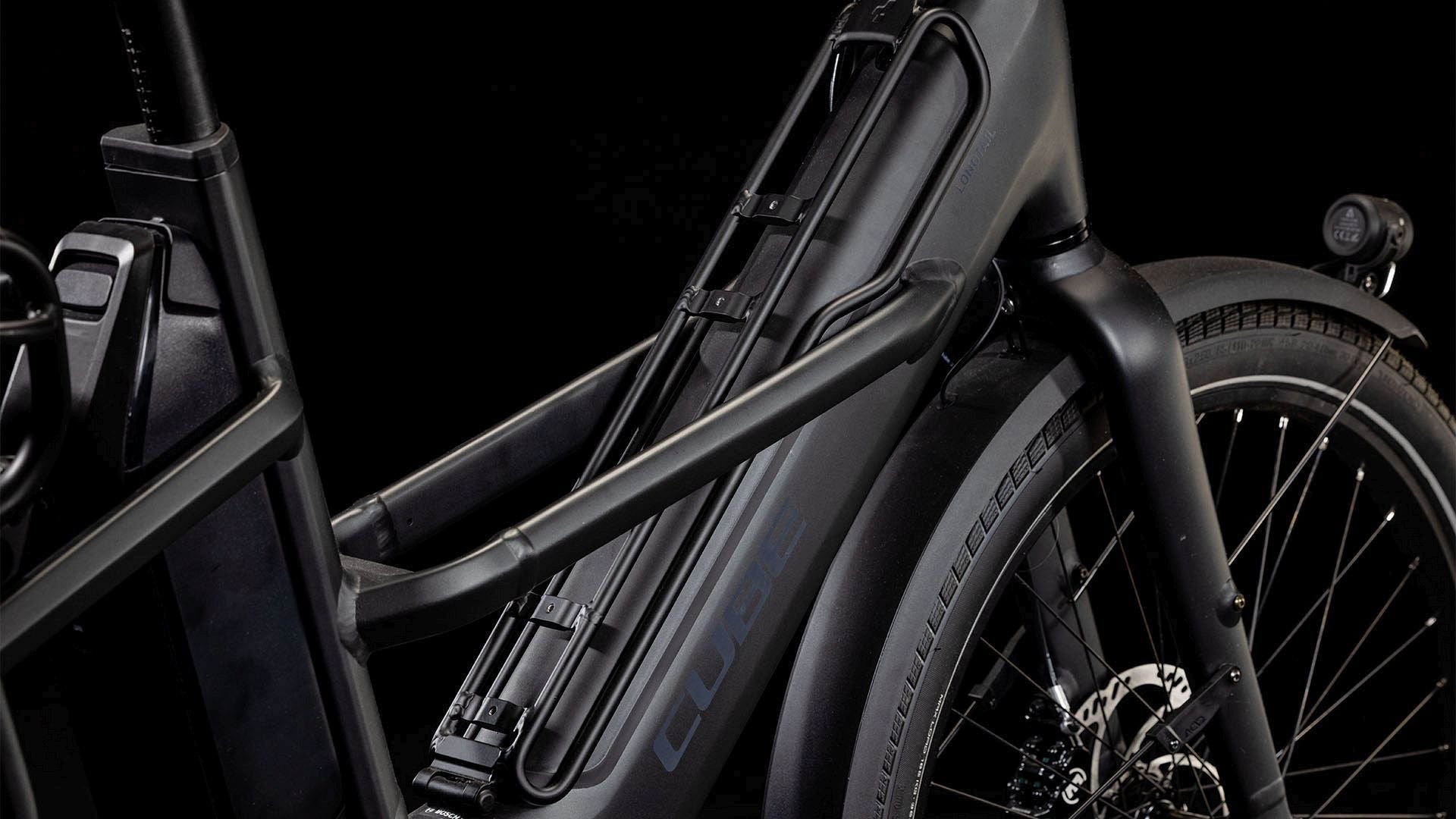 CUBE LONGTAIL HYBRID 725 URBAN eBIKE 2025 GREY' N 'REFLEX