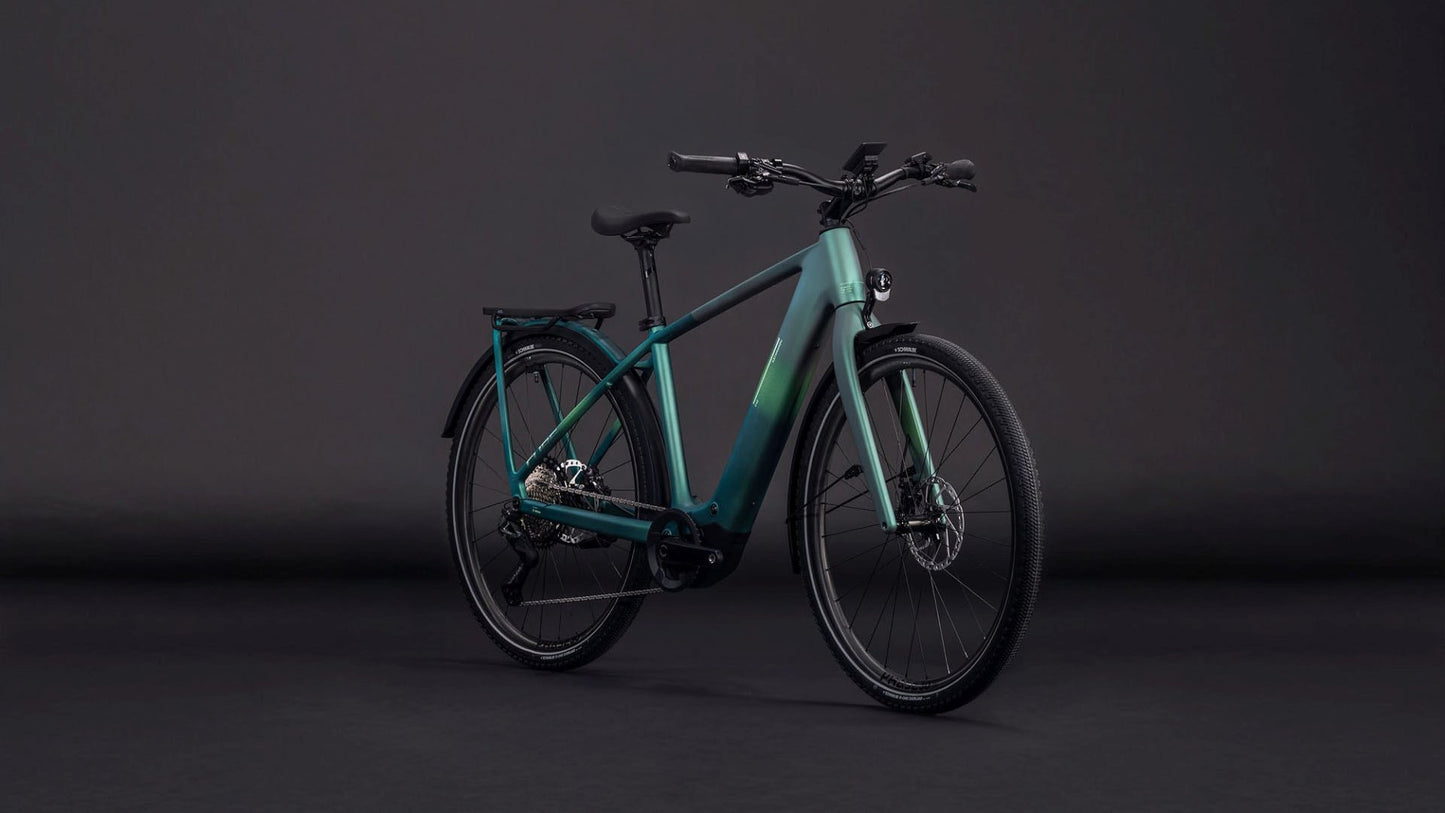 CUBE KATHMANDU HYBRID C:62 SLT 400X HARDTAIL eBIKE 2026 SEAFOAM´ N ´CHROME