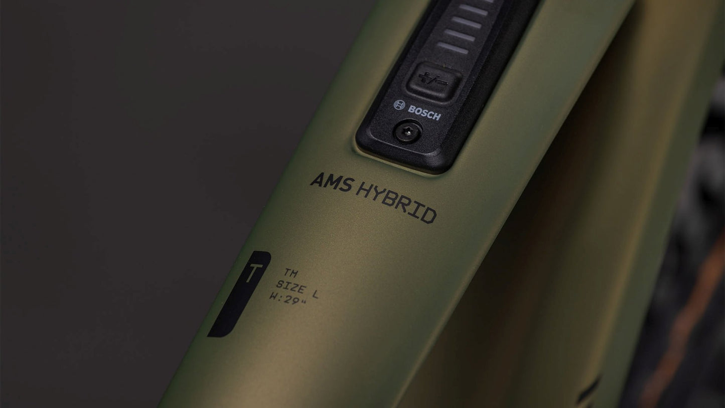 CUBE AMS HYBRID ONE44 C:68X TM 400X eMTB BIKE 2026 REEDGREEN' N 'MATRIX