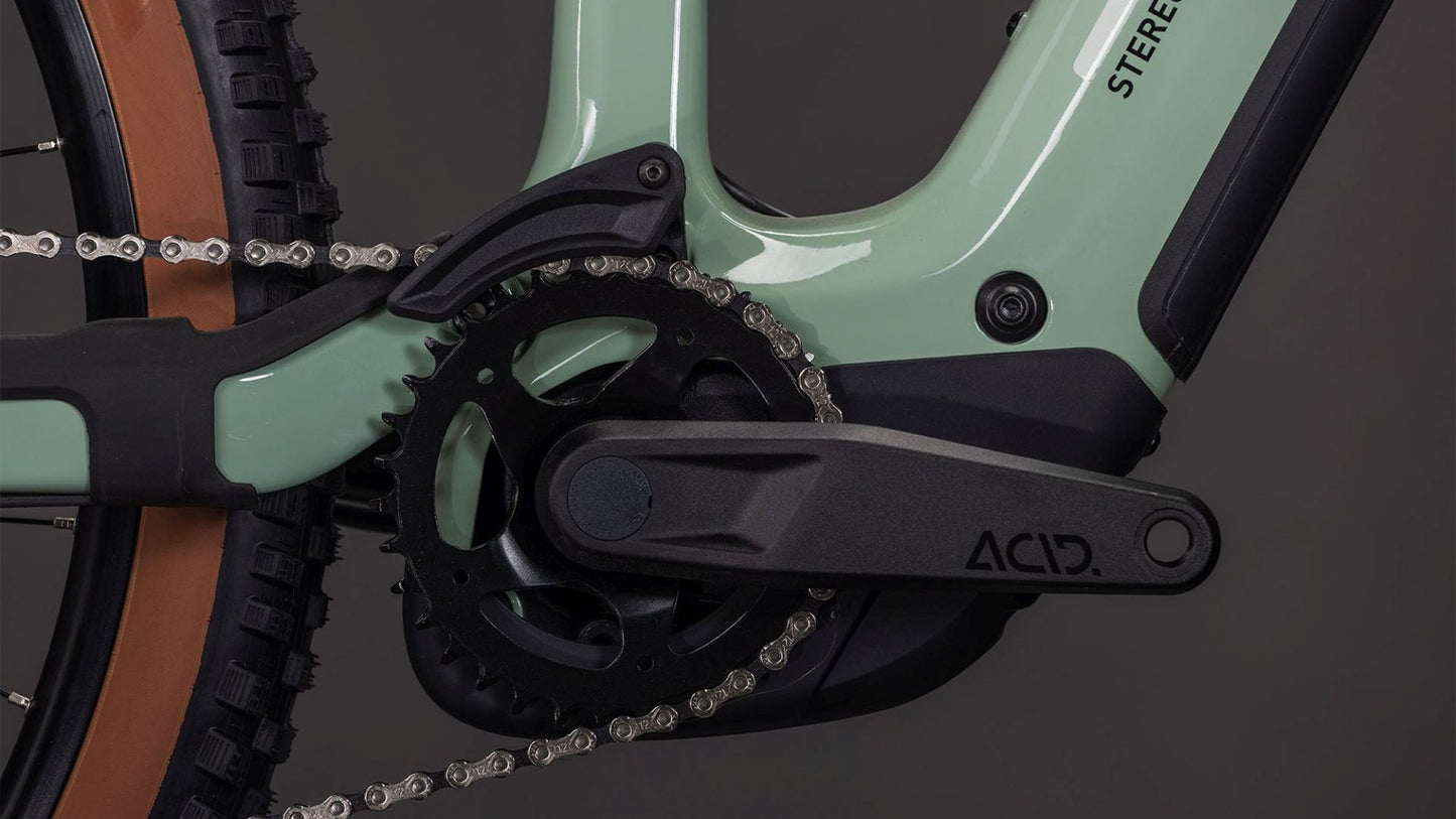 CUBE STEREO HYBRID ONE44 HPC RACE 800 eMTB BIKE 2026 DRIEDHERBS' N 'BLACK