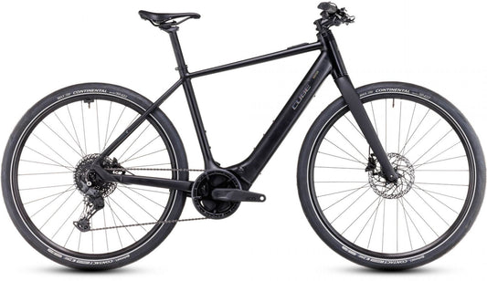 CUBE EDITOR HYBRID PRO 400X URBAN E-BIKE 2024 - BLACK 'N' SPECTRAL