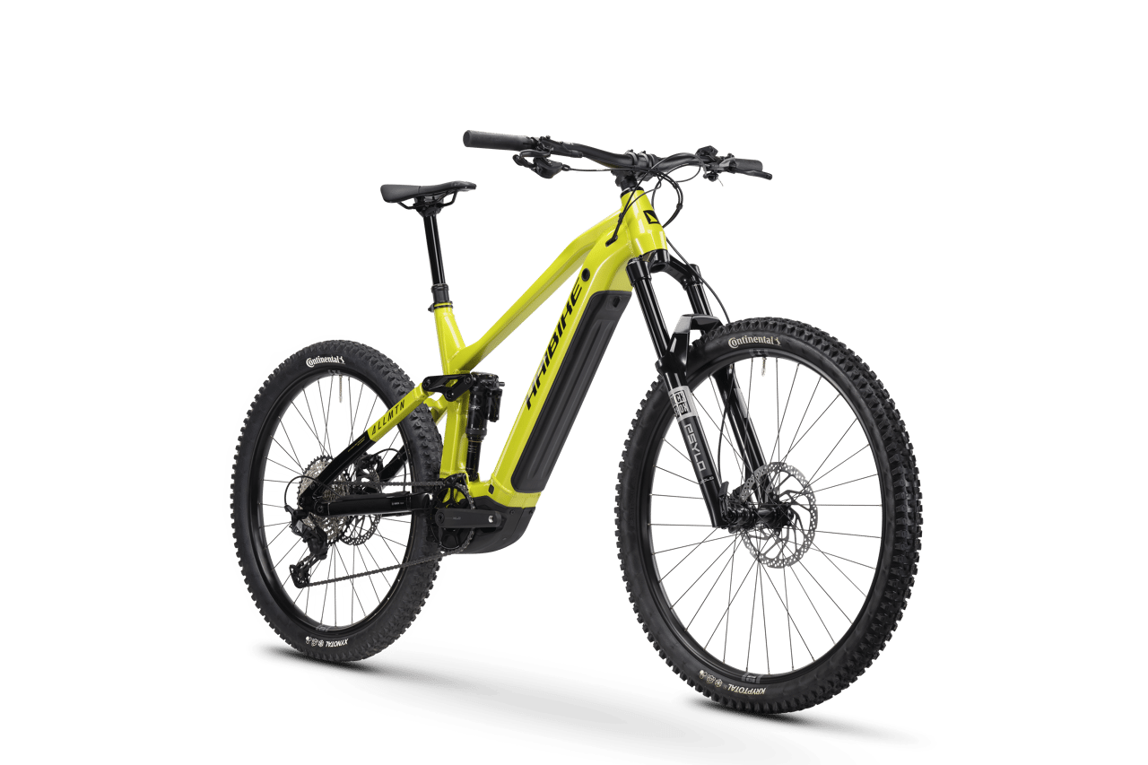 HAIBIKE ALLMTN 6 FULL SUSPENSION eMTB BIKE 2025 GLOSSY NEBULAR LIME/BLACK