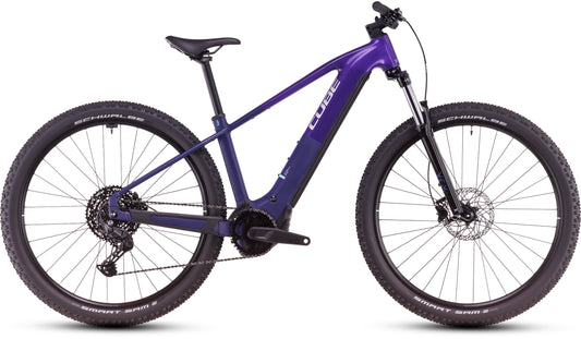CUBE REACTION HYBRID ONE 800 eMTB BIKE 2025 ORCHID' N 'MINT