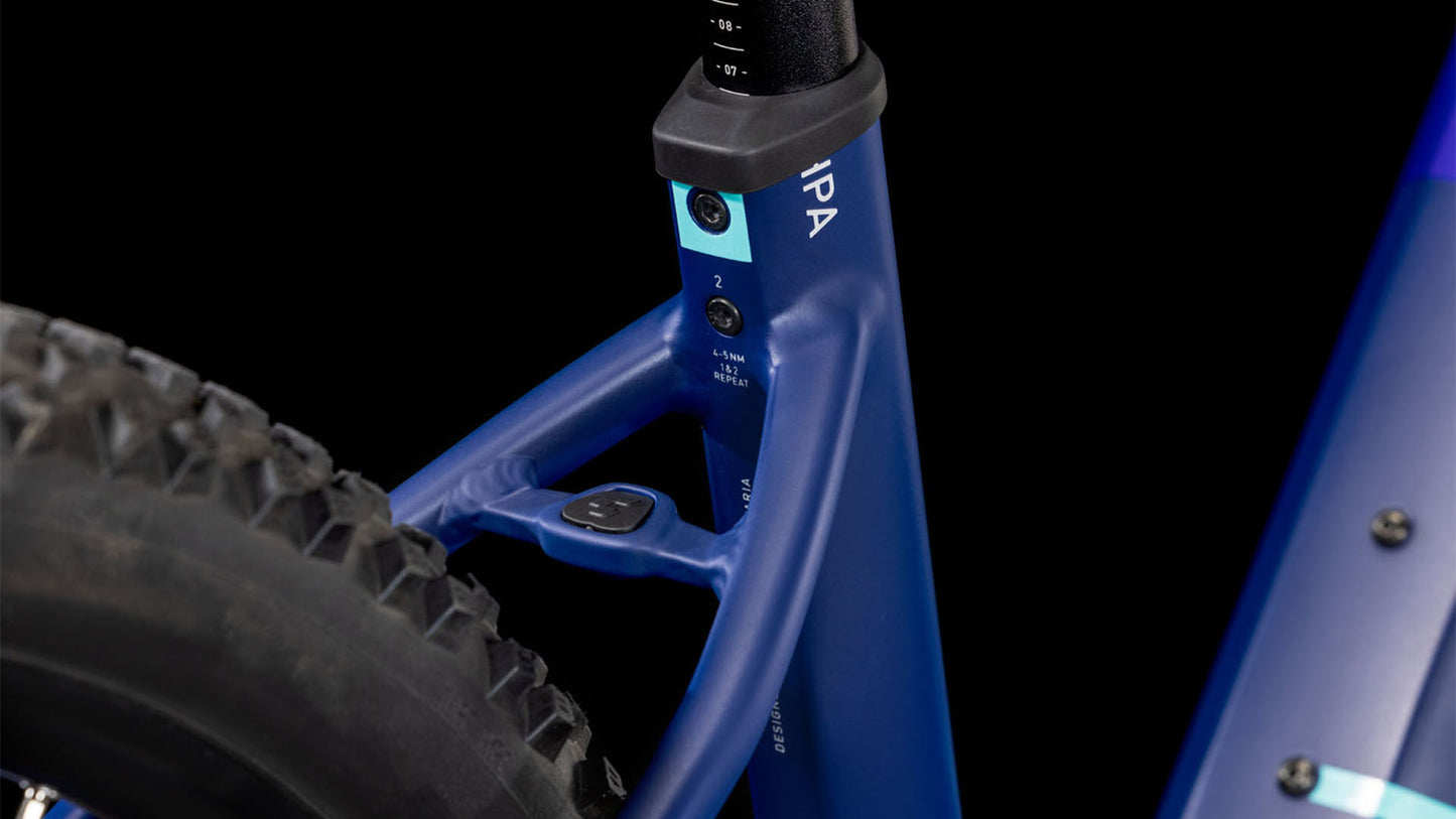 CUBE REACTION HYBRID ONE 600 EASY ENTRY eMTB BIKE 2025 ORCHID' N 'MINT