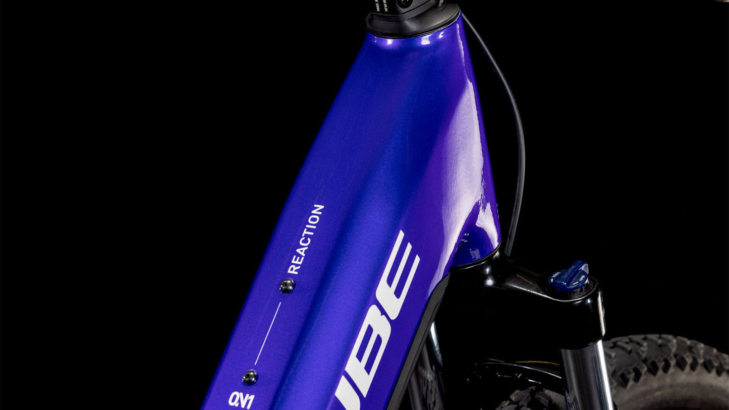 CUBE REACTION HYBRID ONE 600 EASY ENTRY eMTB BIKE 2025 ORCHID' N 'MINT