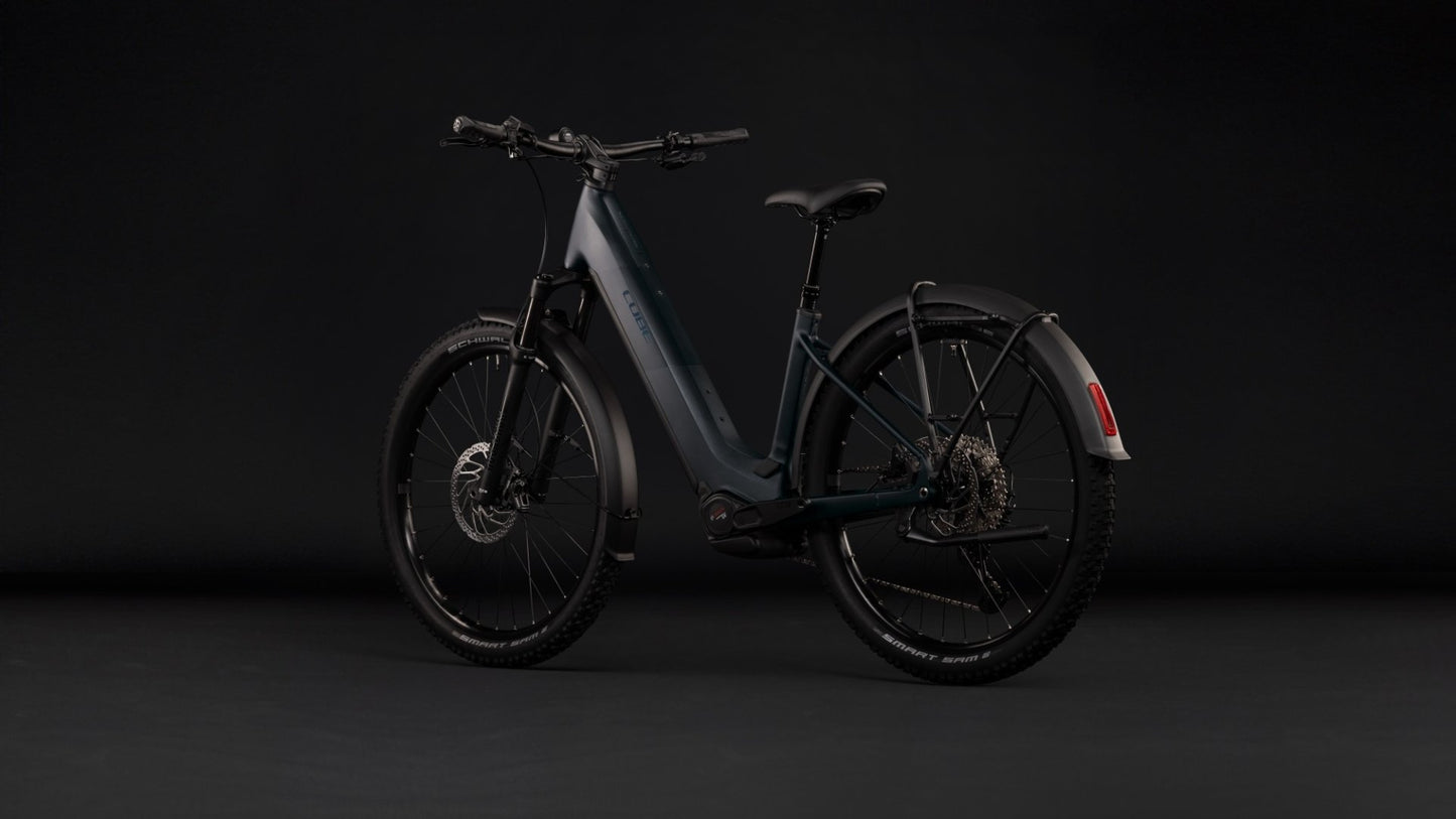 CUBE REACTION HYBRID PRO 800 FE HARDTAIL eMTB BIKE 2027 SILVERDUST 'N' PRISM (EASY ENTRY)