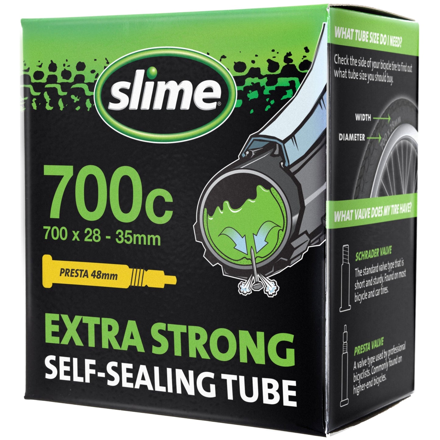 SLIME SMART TUBE 700C PRESTA VALVE