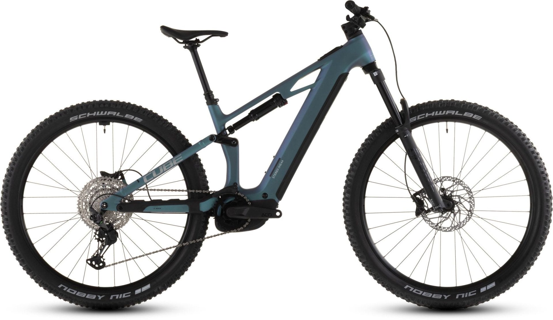 CUBE STEREO HYBRID ONE44 HPC RACE 800 eMTB BIKE 2026 SMARAGDGREY' N 'PRISM