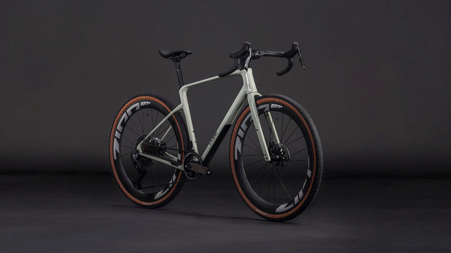 CUBE NUROAD C:62 SLX GRAVEL BIKE 2026 REEDBEIGE' N 'CHROME