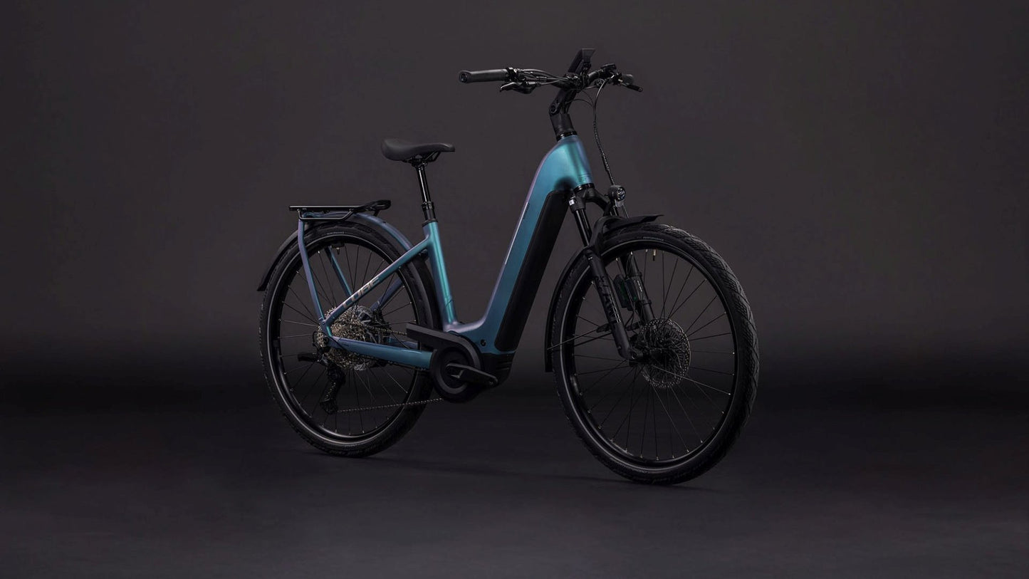 CUBE KATHMANDU HYBRID EXC 800 EASY ENTRY eBIKE 2026 SMARAGDGREY´ N ´PRISM