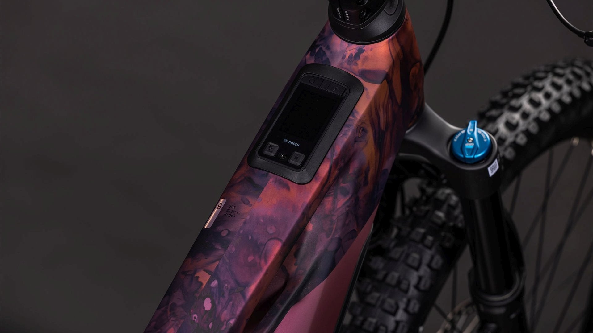 CUBE STEREO HYBRID ONE44 HPC SLX 800 eMTB BIKE 2026 SHIFTBLUSH' N 'ART