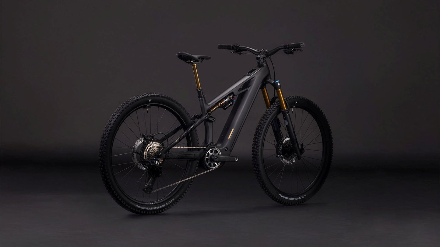 CUBE STEREO HYBRID ONE44 HPC AT 800 eMTB BIKE 2026 CARBON' N 'GOLD