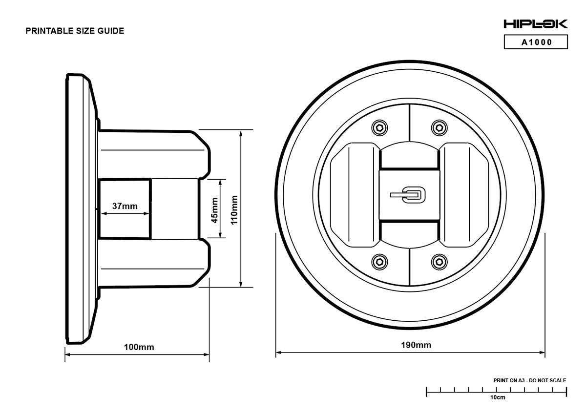 HIPLOK A1000 WALL & GROUND ANCHOR