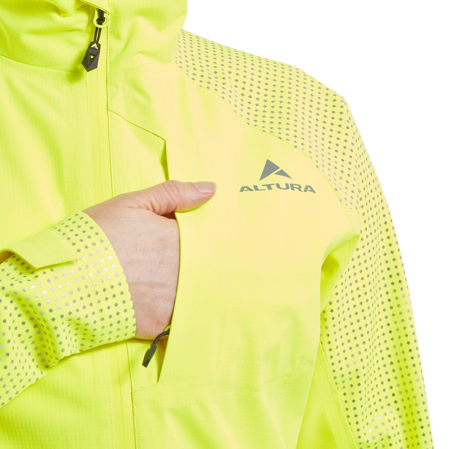 ALTURA NIGHTVISION STORM WOMEN'S WATERPROOF JACKET YELLOW