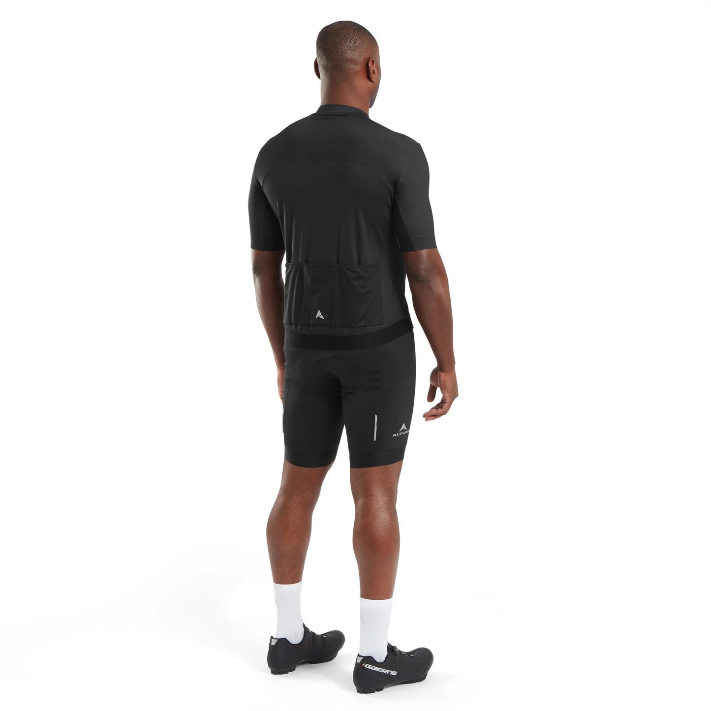 ALTURA AIRSTREAM MEN'S SHORT SLEEVE CYCLING JERSEY BLACK