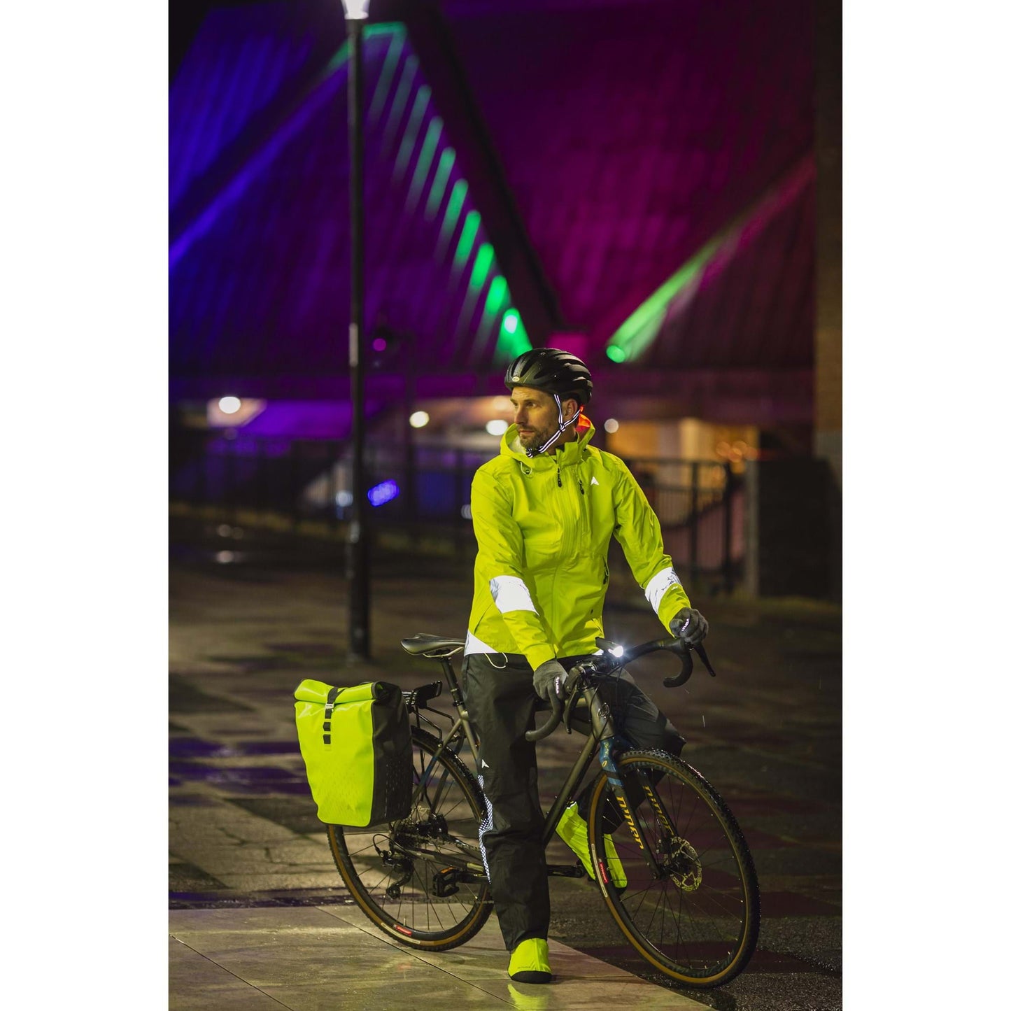 ALTURA THUNDERSTORM CITY WATERPROOF 20L PANNIER HI VIZ YELLOW