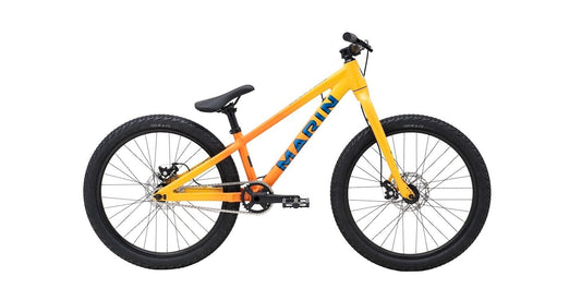 MARIN ALCATRAZ 24" DIRT JUMP HARDTAIL MTB BIKE 2025 YELLOW FADE