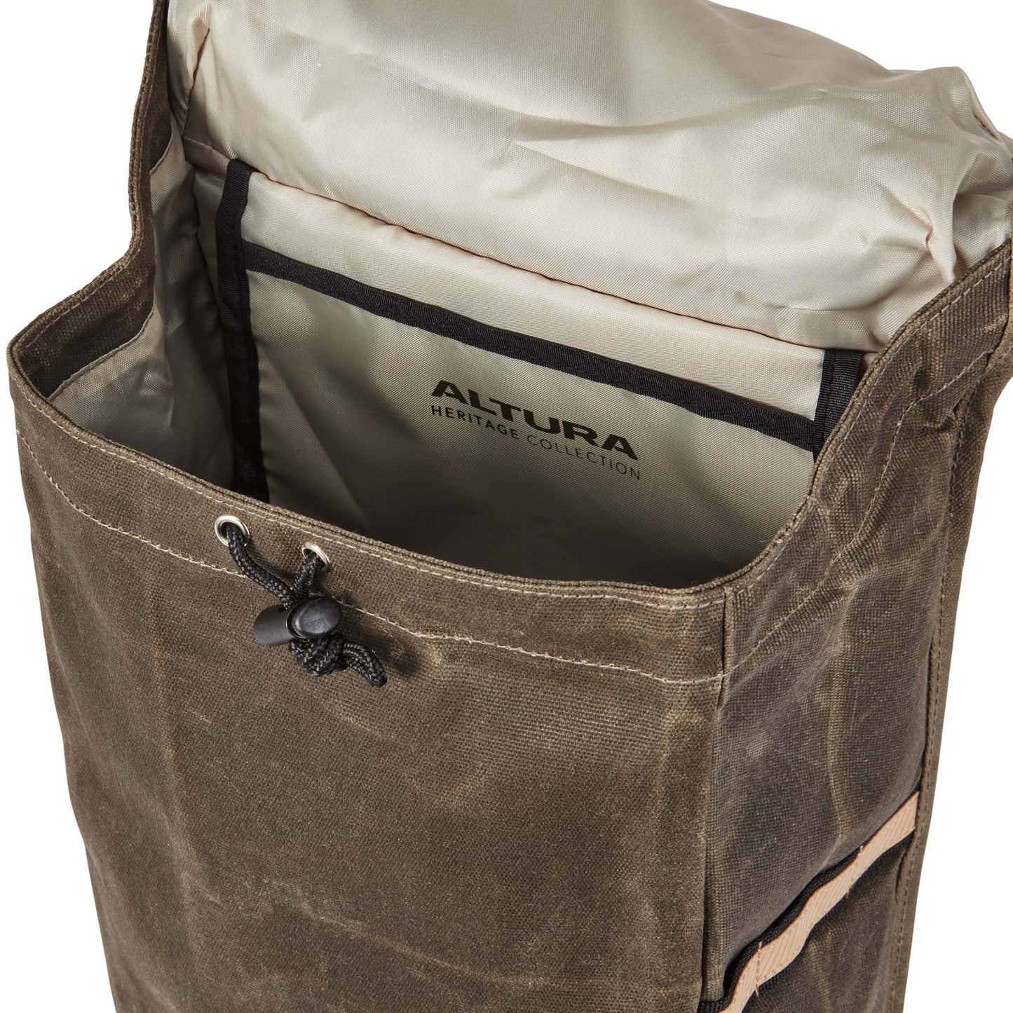 ALTURA HERITAGE 16L CYCLING PANNIER - OLIVE