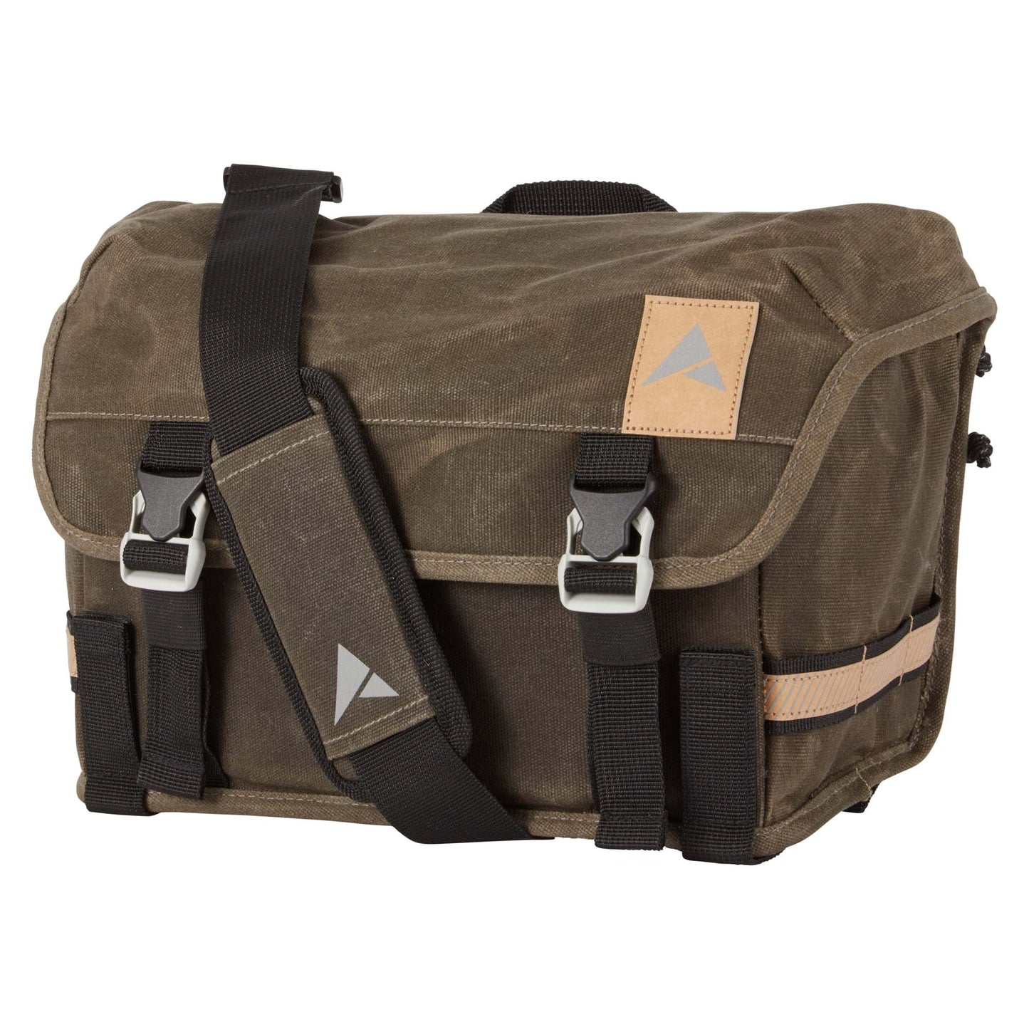 ALTURA HERITAGE CYCLING BACKRACK 7L PANNIER BAG OLIVE