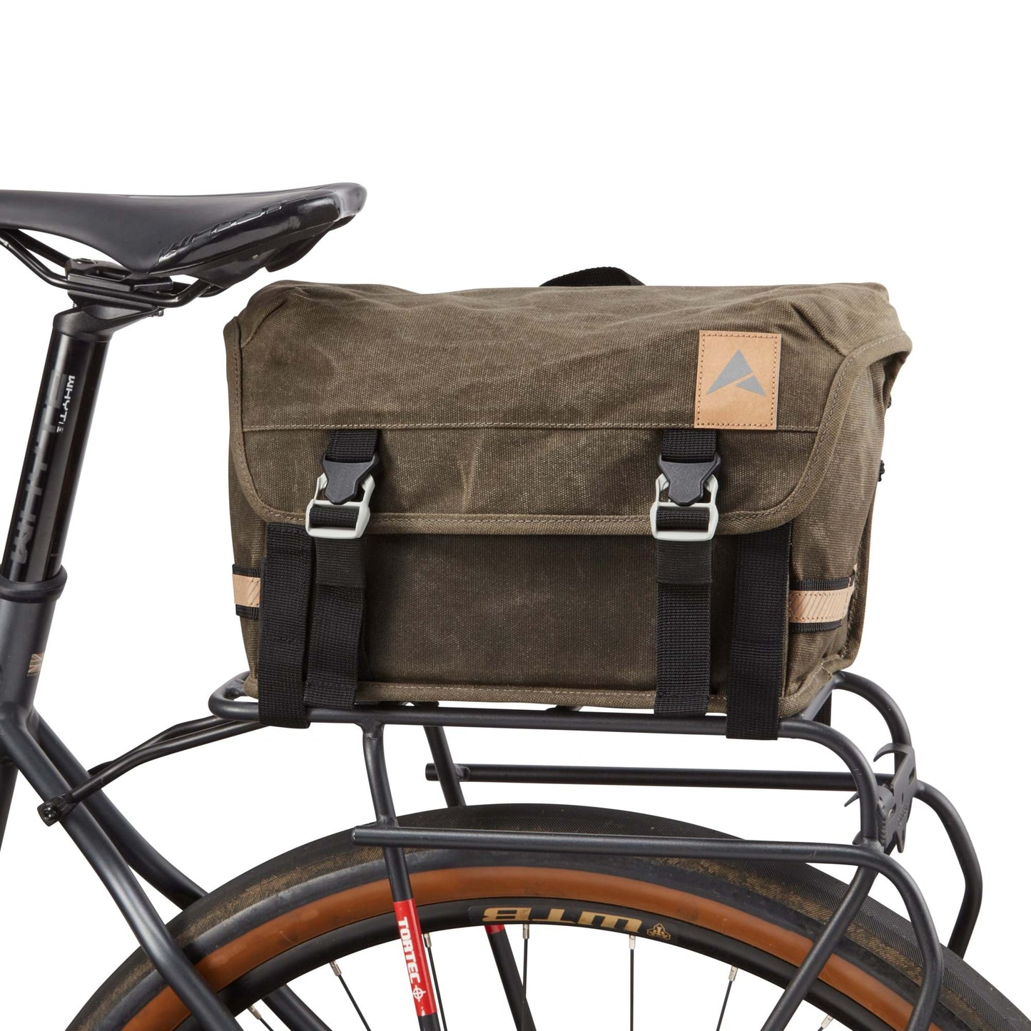 ALTURA HERITAGE CYCLING BACKRACK 7L PANNIER BAG OLIVE