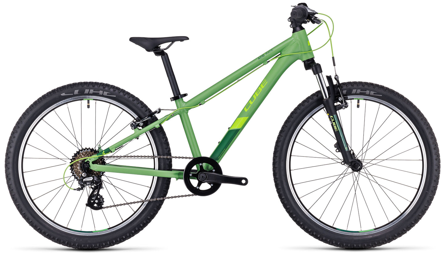 CUBE ACID 240 KID'S BIKE 2023 - GREEN 'N' PINE