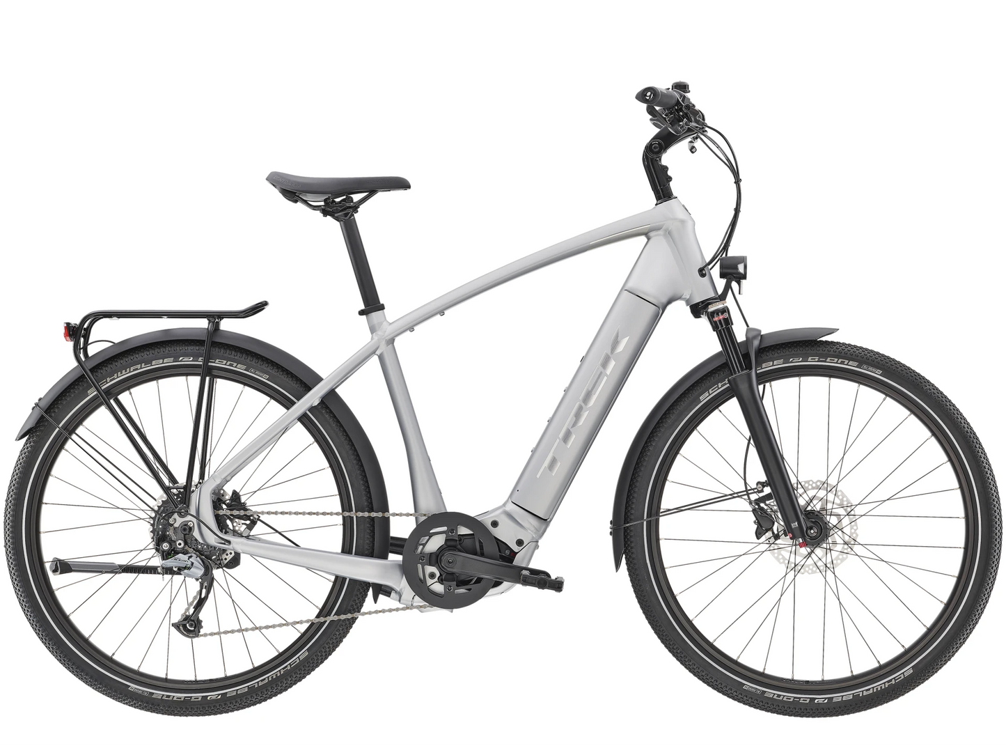 TREK ALLANT+ 7 ELECTRIC HYBRID BIKE 2022 - MATTE QUICKSILVER