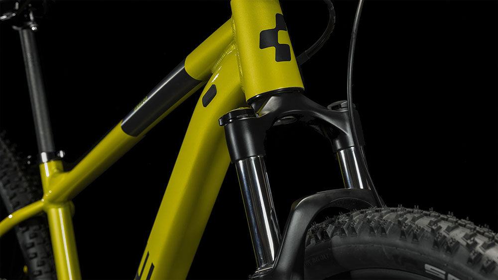 CUBE ANALOG HARDTAIL MTB BIKE 2023 - FLASHLIME´N´BLACK