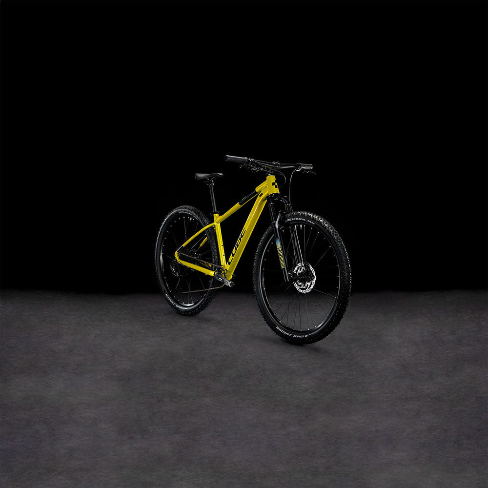 CUBE ANALOG HARDTAIL MTB BIKE 2023 FLASHLIME´N´BLACK