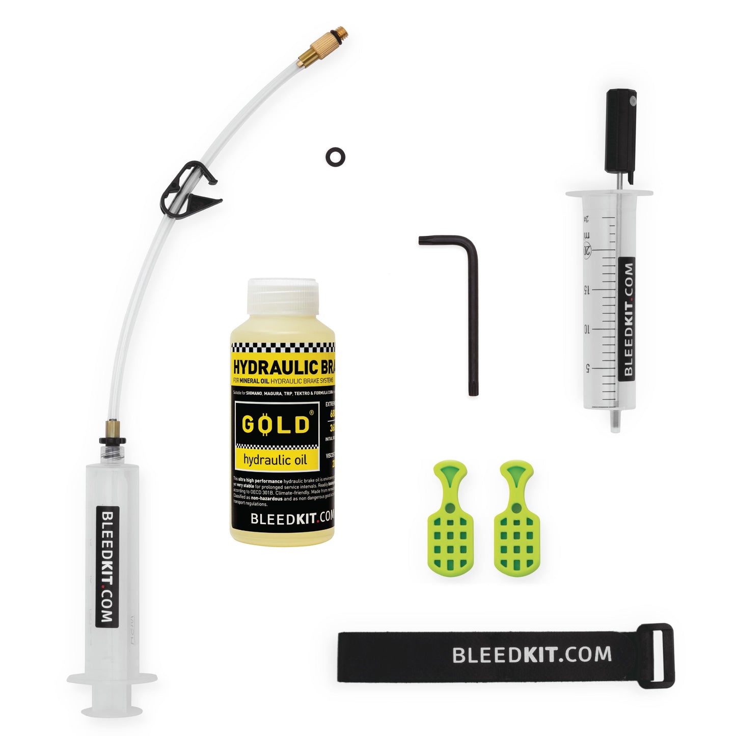 BLEEDKIT PREMIUM GOLD FOR MAGURA BRAKES + MINERAL OIL