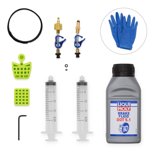 BLEEDKIT PREMIUM EDGE DOT EDITION FOR SRAM HYDRAULIC BRAKES