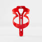 BONTRAGER ELITE RECYCLED WATER BOTTLE CAGE - RADIOACTIVE RED/GREY
