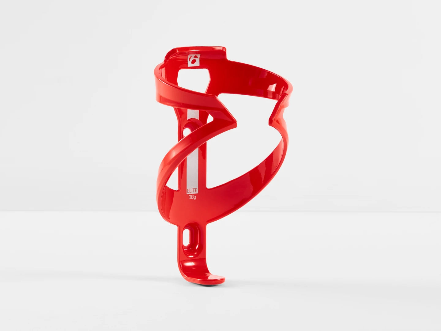 BONTRAGER ELITE RECYCLED WATER BOTTLE CAGE - RADIOACTIVE RED/GREY