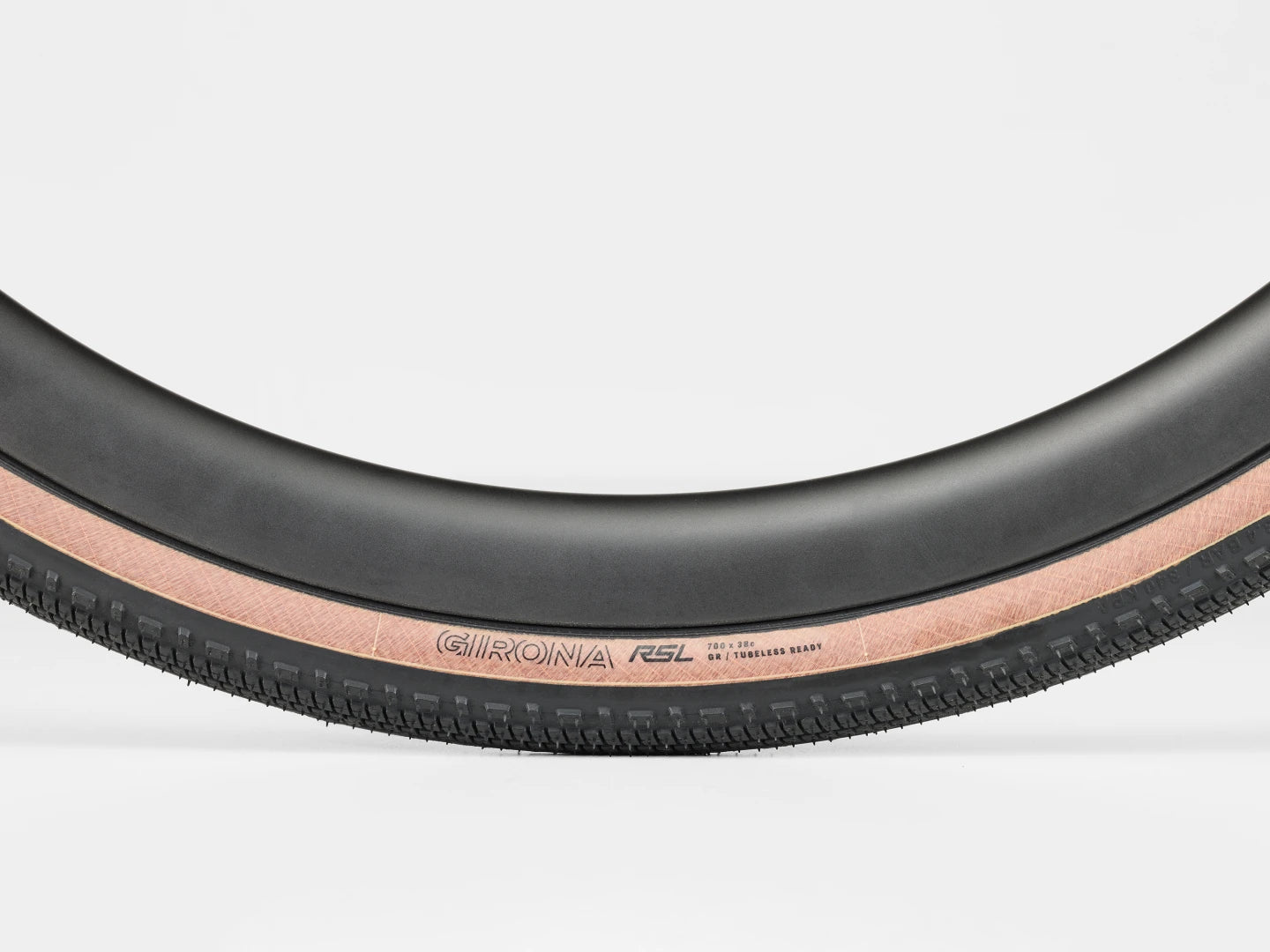 BONTRAGER GIRONA  RSL GR TLR GRAVEL TYRE - BLACK/TAN