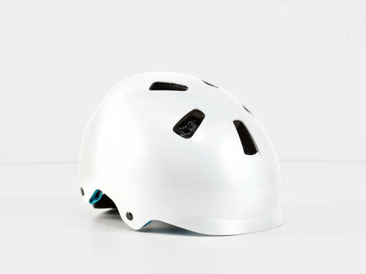 BONTRAGER JET WAVECEL UNI-SIZE KID'S HELMET WHITE/AZURE