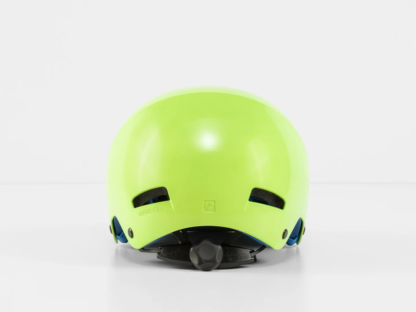 BONTRAGER JET WAVECEL UNI-SIZE YOUTH BIKE HELMET - VIS GREEN/ROYAL