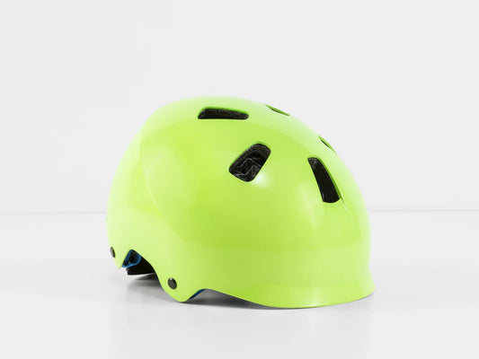 BONTRAGER JET WAVECEL UNI-SIZE YOUTH HELMET VIS GREEN/ROYAL