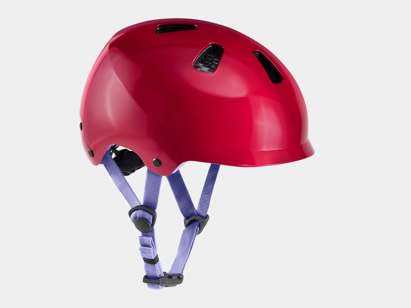 BONTRAGER JET WAVECEL UNI-SIZE YOUTH HELMET MAGENTA/ULTRA VIOLET