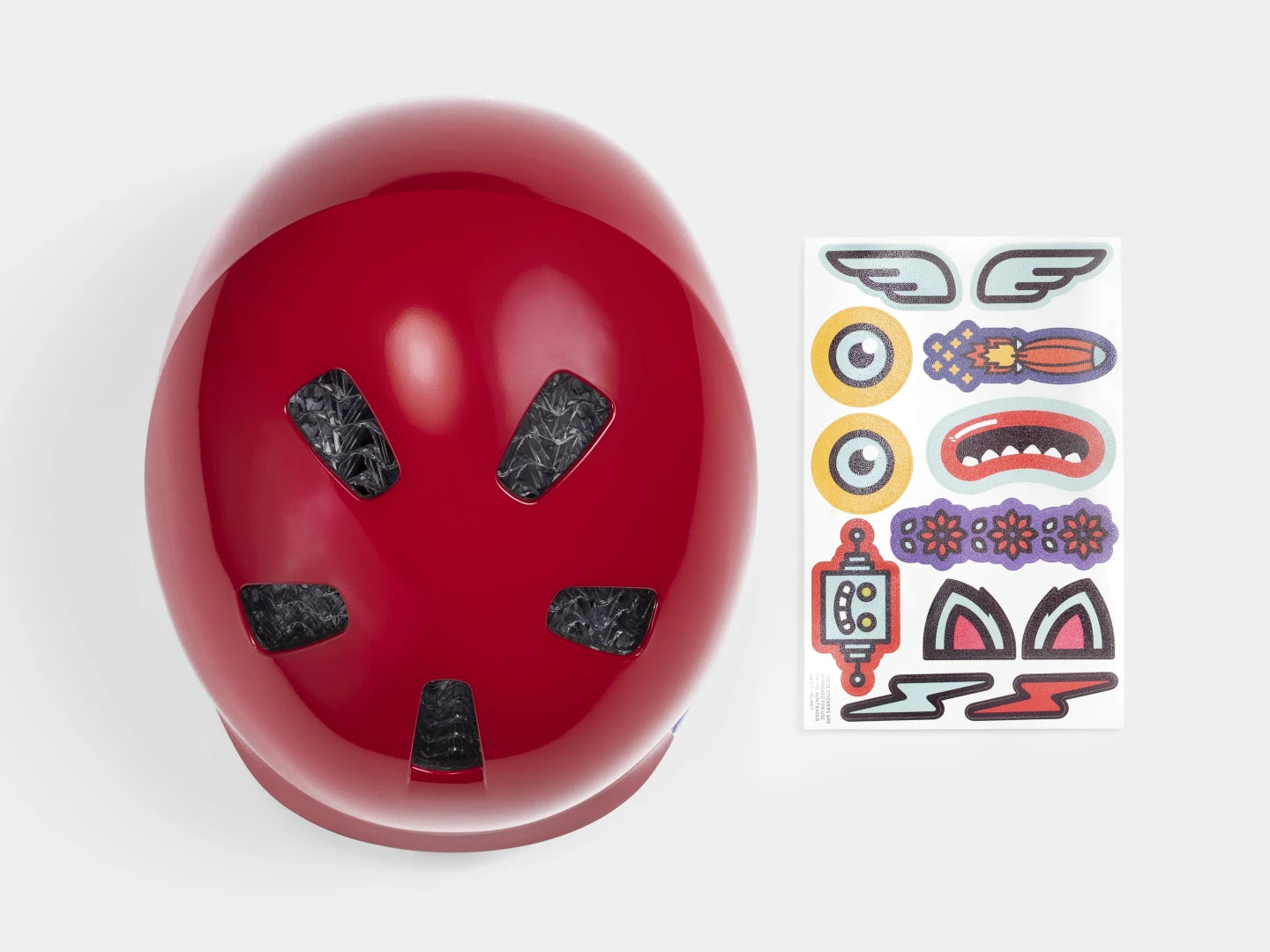 BONTRAGER JET WAVECEL UNI-SIZE YOUTH HELMET MAGENTA/ULTRA VIOLET