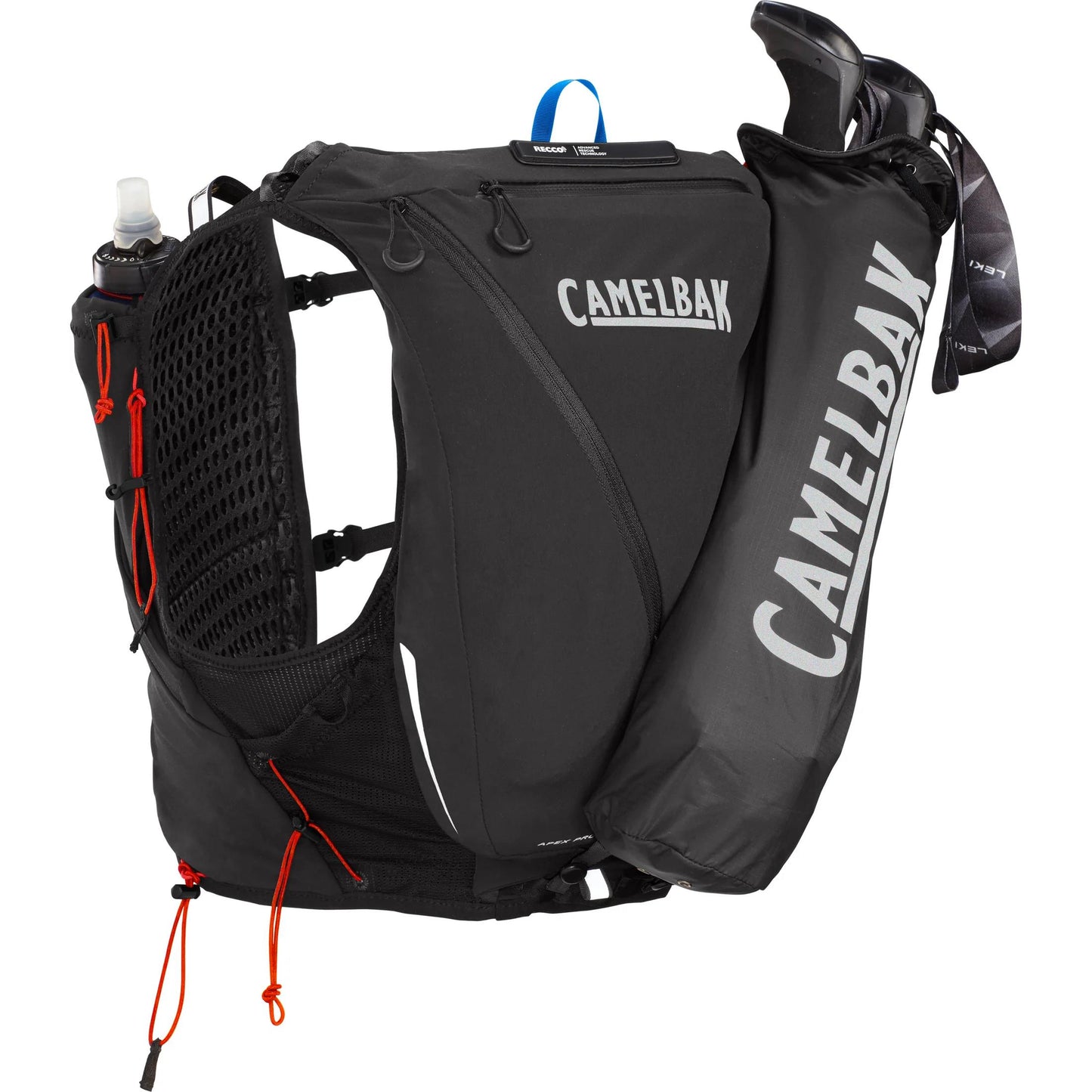 CAMELBAK APEX PRO RUN VEST 12L WITH TWO 17oz QUICK STOW FLASKS
