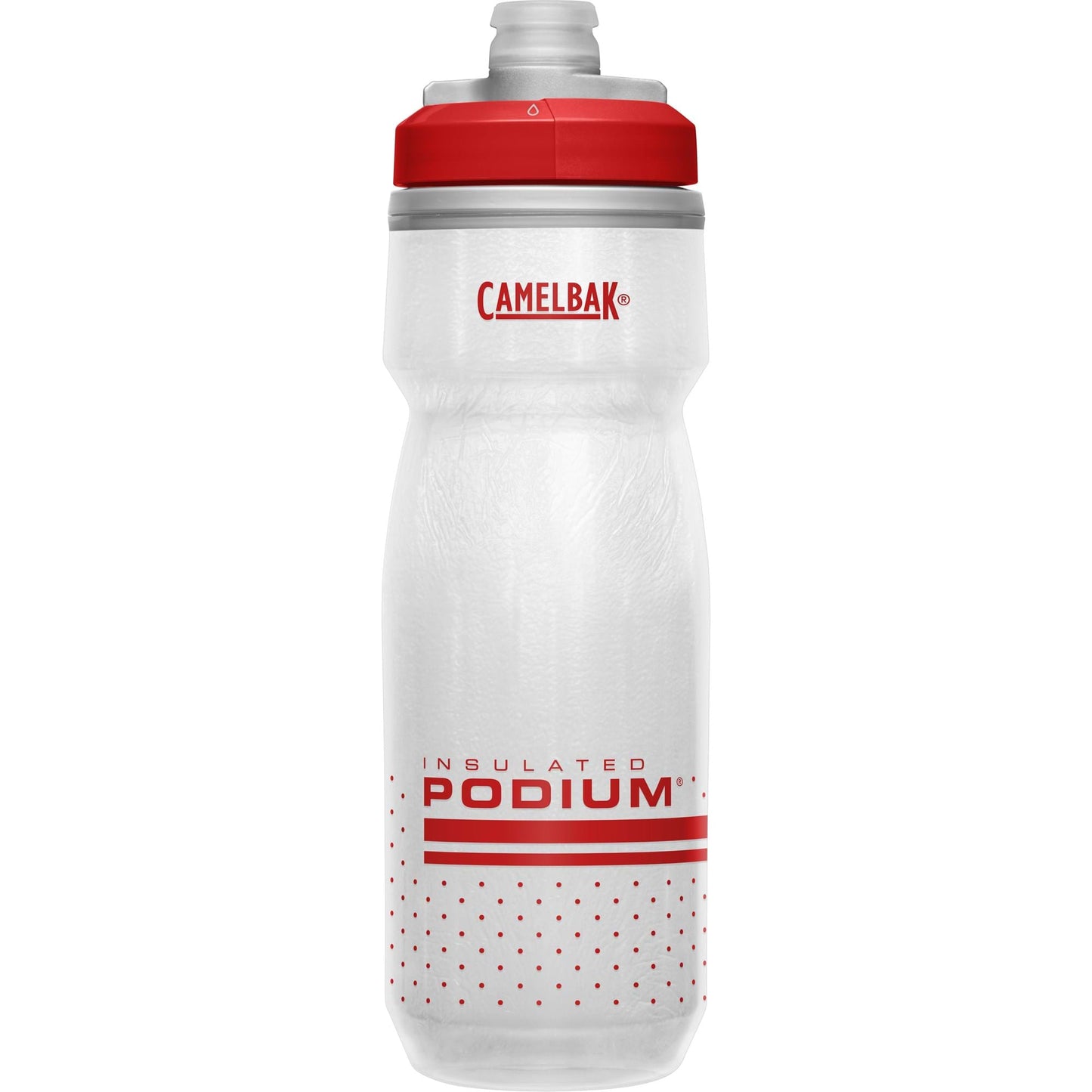 CAMELBAK PODIUM CHILL INSULATED BOTTLE 600ML - FIERY RED/WHITE