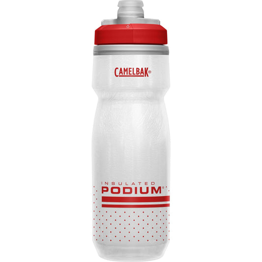 CAMELBAK PODIUM CHILL INSULATED BOTTLE 600ML - FIERY RED/WHITE