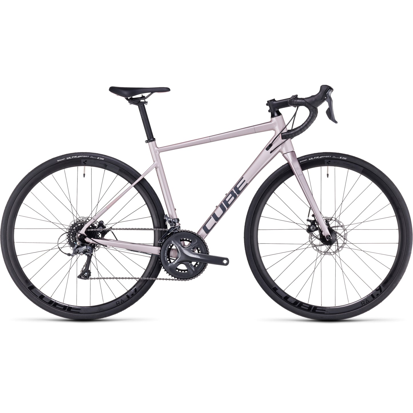 CUBE AXIAL WS ROAD BIKE 2023 - GREYROSE 'N' BLUSH