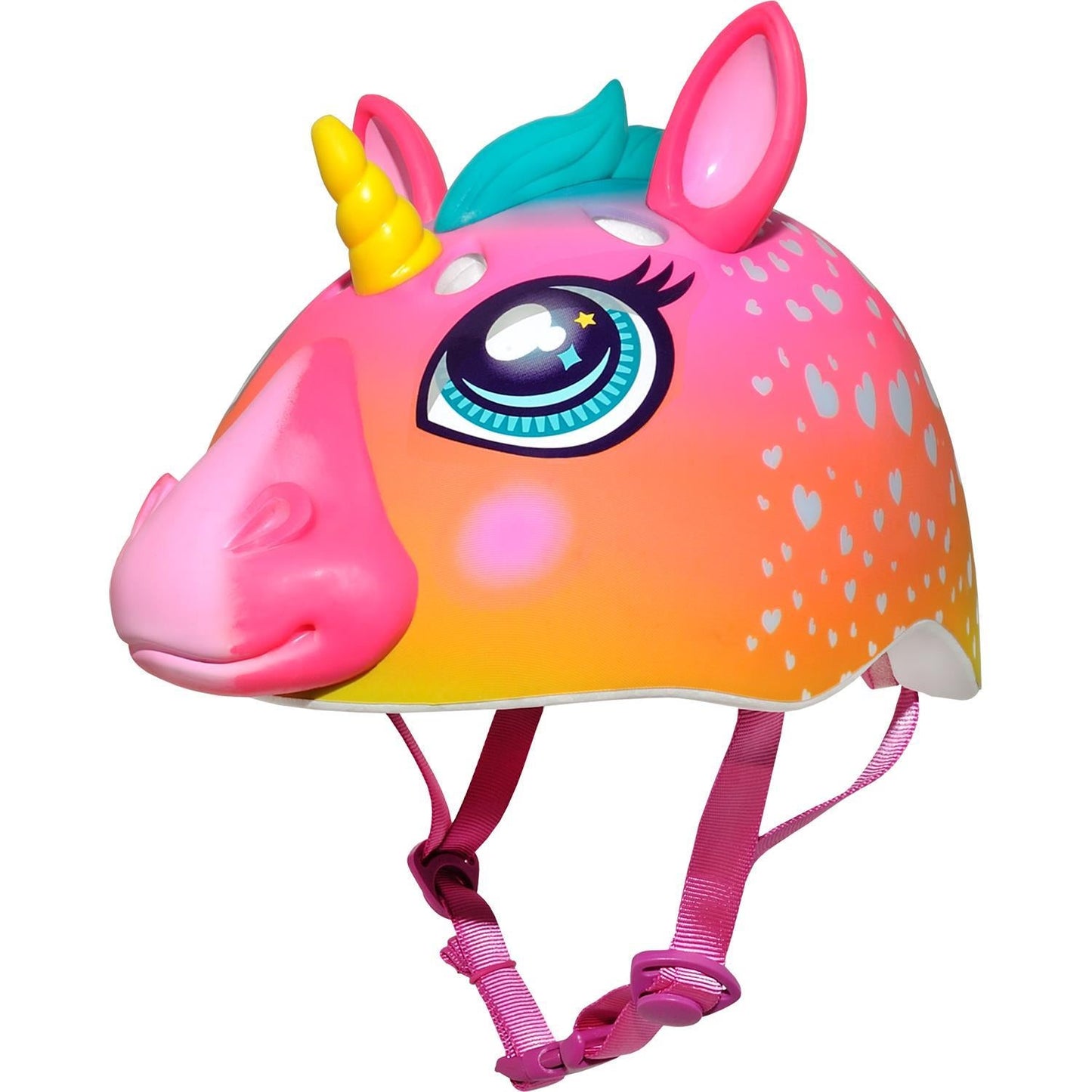 C-PREME RASKULLZ CHILD HELMET UNISIZE 50-54cm SUPER RAINBOW CORN