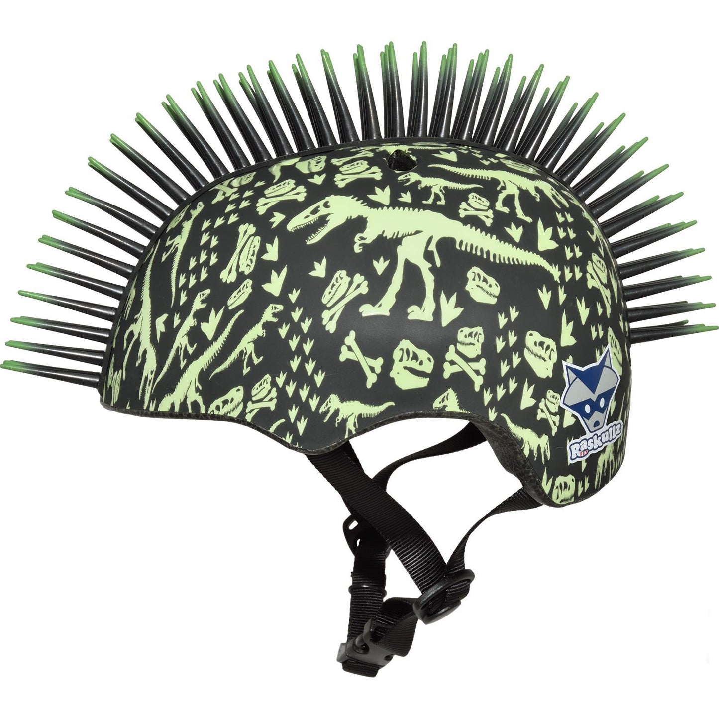 C-PREME RASKULLZ TODDLER HELMET UNISIZE 48-52cm T-REX BONEZ MOHAWK