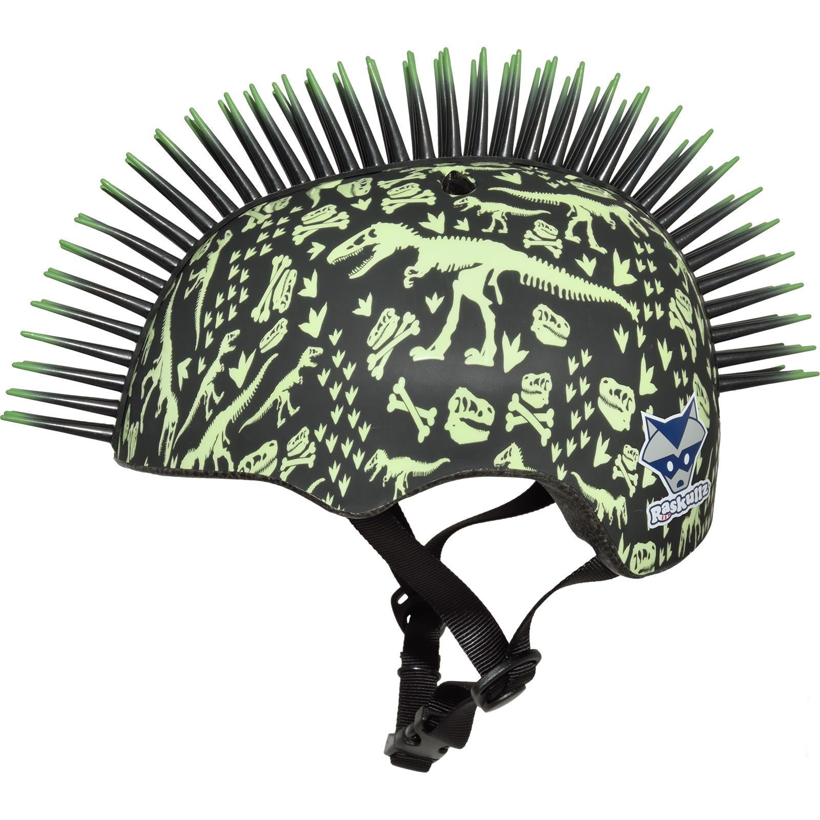 C-PREME RASKULLZ TODDLER HELMET UNISIZE 48-52cm T-REX BONEZ MOHAWK