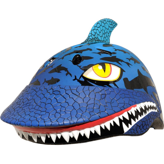 C-PREME RASKULLZ CHILD HELMET UNISIZE 50-54cm SHARK JAWZ