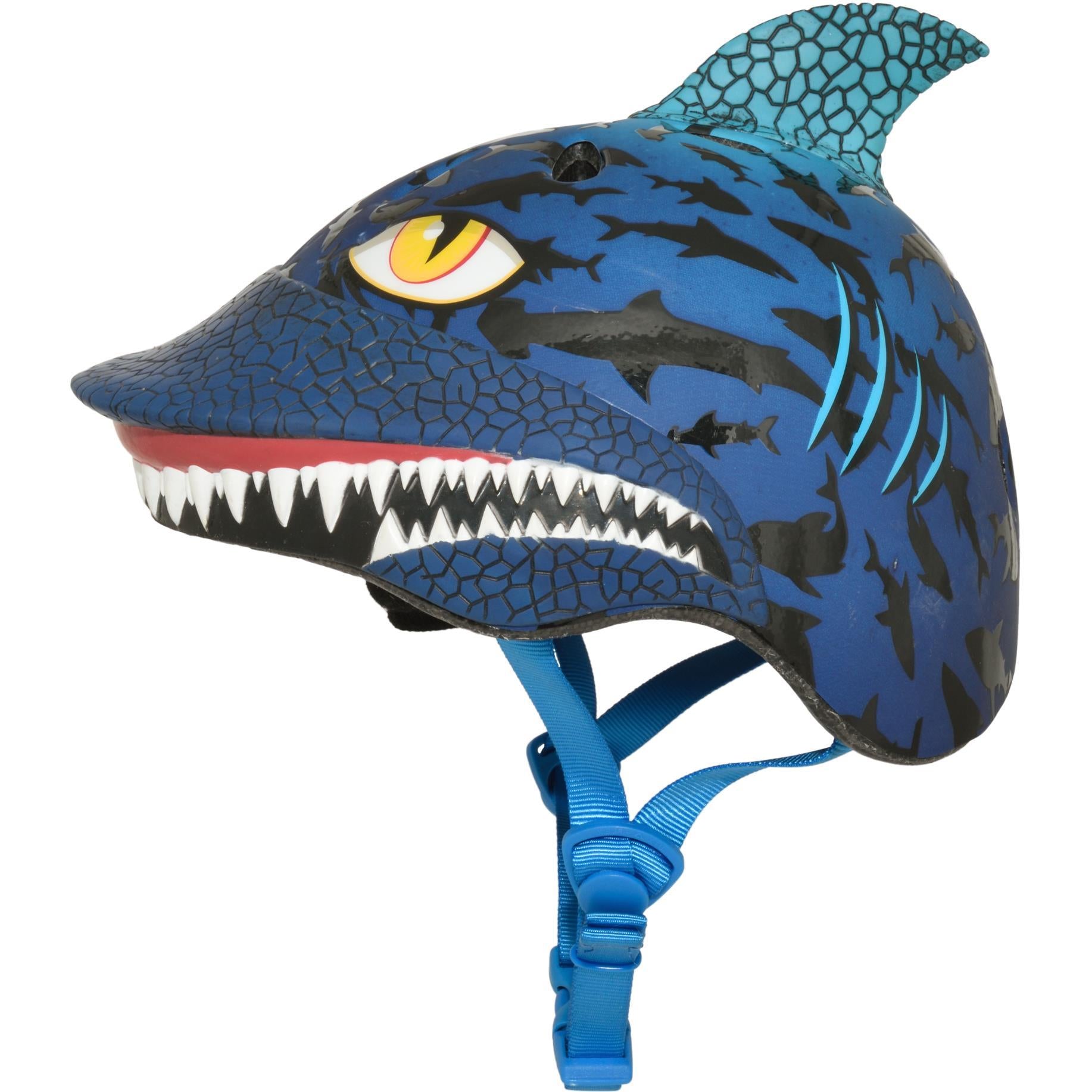 C-PREME RASKULLZ CHILD HELMET UNISIZE 50-54cm SHARK JAWZ