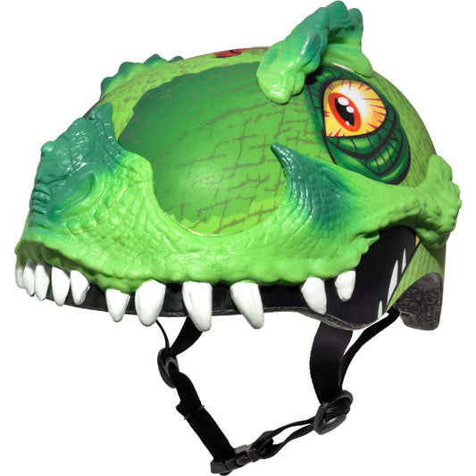 C-PREME RASKULLZ CHILD HELMET UNISIZE 50-54cm T-REX AWESOME