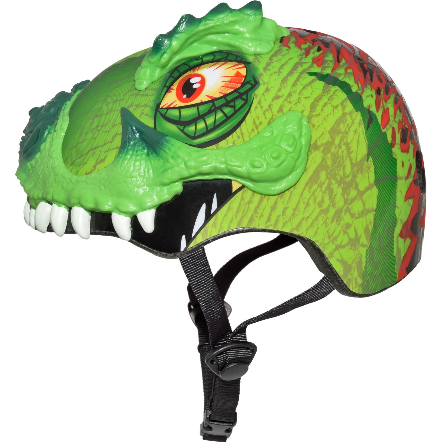 C-PREME RASKULLZ CHILD HELMET UNISIZE 50-54cm T-REX AWESOME