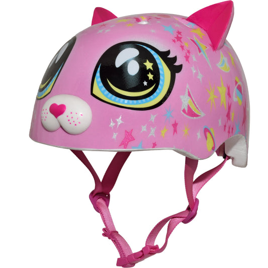 C-PREME RASKULLZ TODDLER HELMET UNISIZE 48-52cm ASTRO CAT PINK
